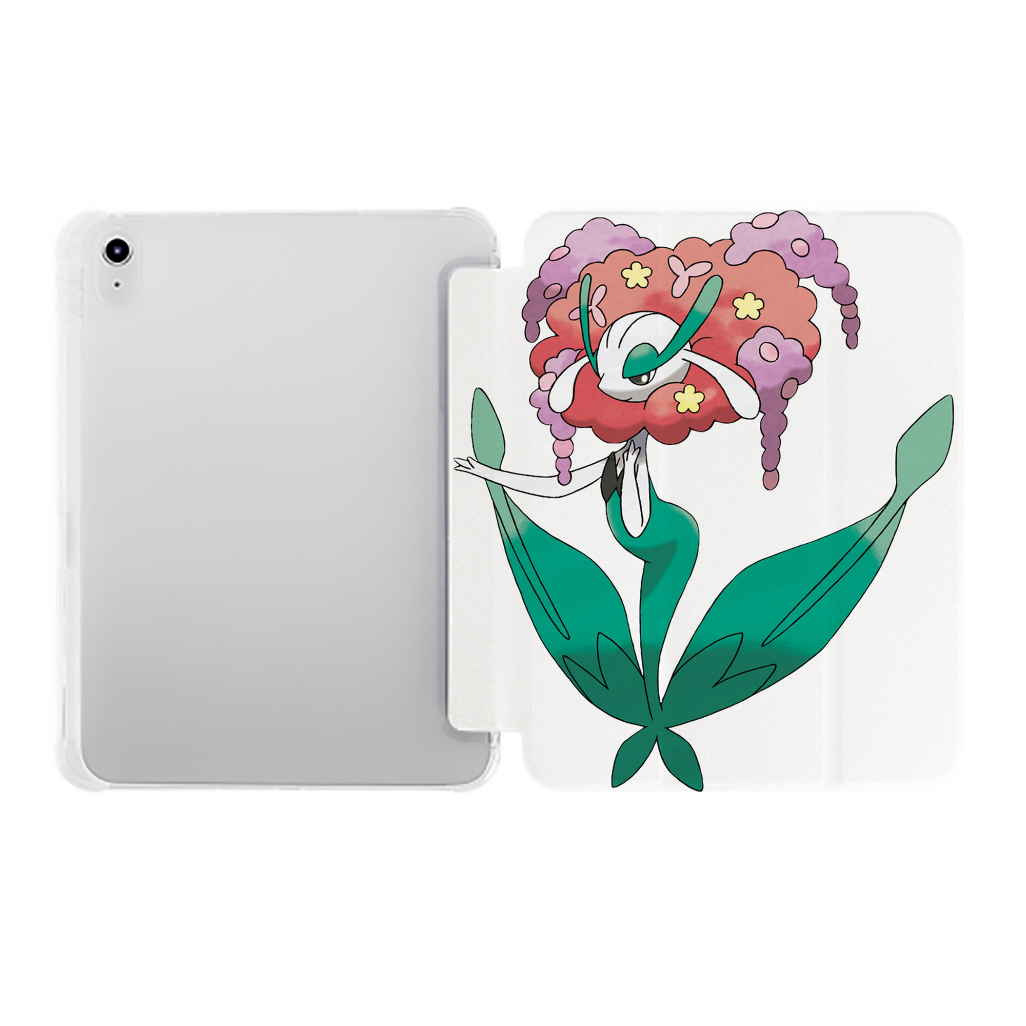 （画像用） ポケットモンスター Pokémon IPad ケース ペン収納付き 三つ折りスタンド PUレザー×シリコン 対応機種9.5/10.5/10.9インチ